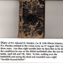 Diary / E. H. Warden