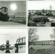 Railroad bridge pier