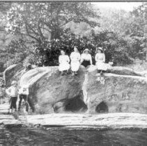Young people at Lake Waccabuc