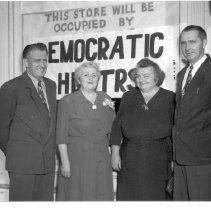 Democratic headquarters, 1949