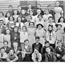 Center School students ca. 1905