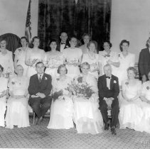 Order of Eastern Star Installation of Officers, March, 1948