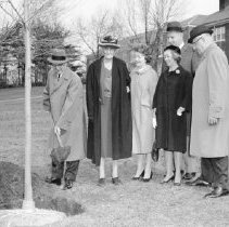 Tree planing at Ridgefield High School