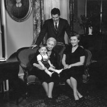 Laura Currie Allee Shields, Dorothy Detzer, David Detzer and son