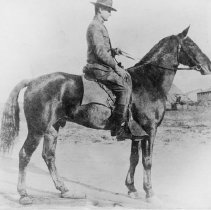Julius Tulipani on horseback, WWI