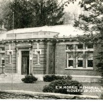 E. W. Morris Memorial Library (Ridgefield Library) before additions