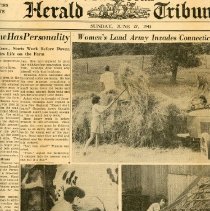 Women's Land Army at UConn