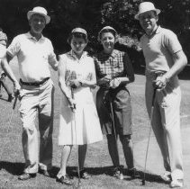 Shields golfing party