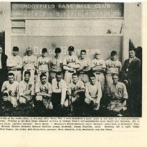 Ridgefield's Semi-pro Baseball Team