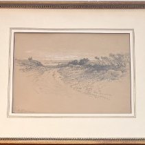 George Henry Smillie 1881 Marblehead Neck Sketch