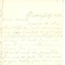 Letter July 28.1863