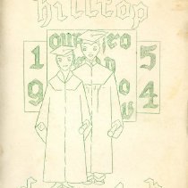 Cover of 1954 Hilltop Dispatch from RHS