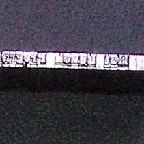 "Hot Lunch Program" linotype machine slug.