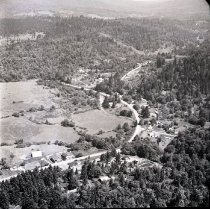 Old Highway 99 through Carrolls, looking NE