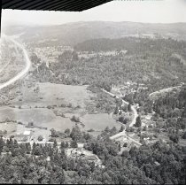 Old Highway 99 through Carrolls, looking north