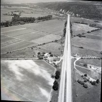 Interstate 5 through north Woodland, looking north