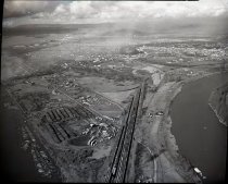 Tennant Way construction and old railroad underpass