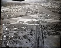 Tennant Way construction, 3rd Avenue looking north