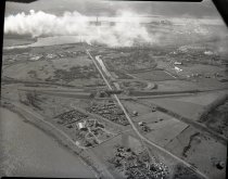 Tennant Way construction at 3rd, looking south