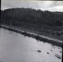 smelt dipping along Westside Hwy.
