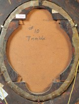 Marking on back of painting "#10 Trimble"