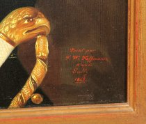 Peint par F.W. Hoffmann d'apres Sully 1868