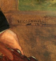 Signature W. Cogswell 1870"