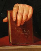 "Painted by Allen Smith Cleveland O. 1868"