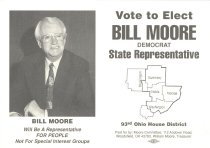 Postcard  promoting Bill More for State Rep