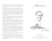 Program for Vernal G. Riffe, Jr.