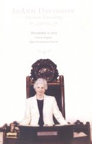 Program for portrait unveiling of Jo Ann Davidson