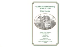 Front and back cover of program