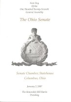 Front cover of program