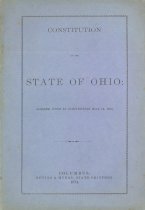1874 Constitution not adopted by Ohio voters