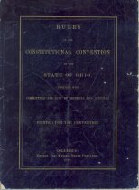 Rules of the 1873-1874 Ohio Constitutional Convention