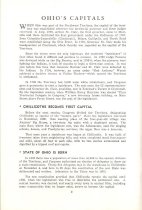 Ohio's Capitals brochure