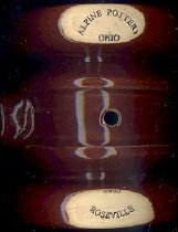 Bottom of gavel head