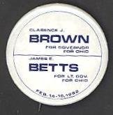 Front of button