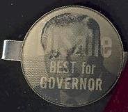 Headshot on tie clip