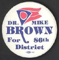 Front of button