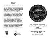 Front and back cover of brochure