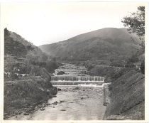River Valley Near Mount Fujiyama