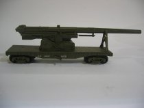 United States Army Atomic Cannon Toy Train Car