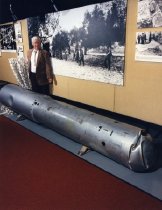 Recovered H-Bomb on display on display at National Atomic Museum