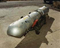 Recovered B-28 bomb #4 from Palomares, Spain.