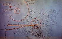 Artist's rendering of the Palomares Accident Search Sites