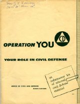 Operation You, Your Role in Civil Defense