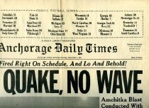 Cannikin Fired Right on Schedule... Anchorage Daily Times, 11-6-1971