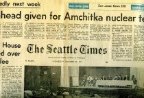 The Seattle Times 10-27-1971 Go- Ahead Given for Amchitka Nuclear Test