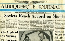 U.S., Soviets Reach Accord on Missiles